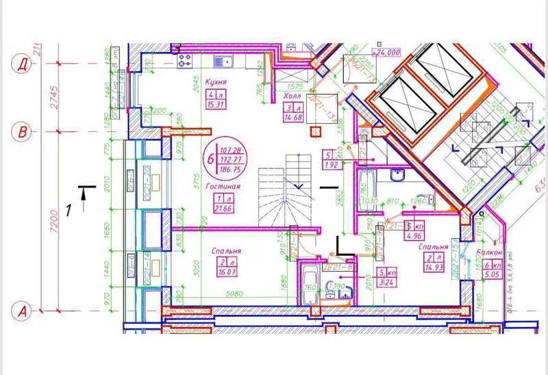 5/8-9/9 ЖК Greenwich, Мирабадский район, 175м², White Box, бизнес-класс — фото 2