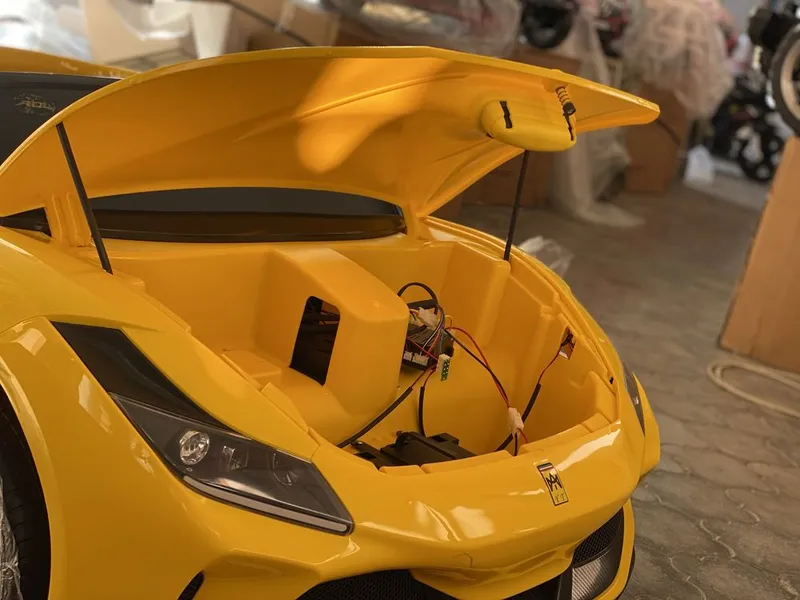 Ferrari F8 очень большая детская машина электромобиль болалар мошинаси 3