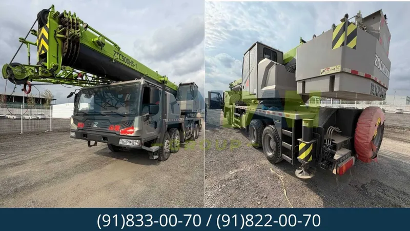 Автокран Zoomlion ZTC500H5-1 50 тонналик сотувда