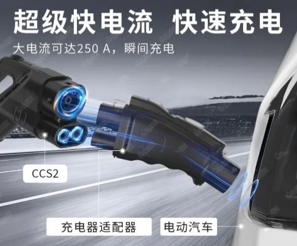 Переходник, адаптер для CCS2 to GBT, CCS1 to GBT. На заказ — фото 1