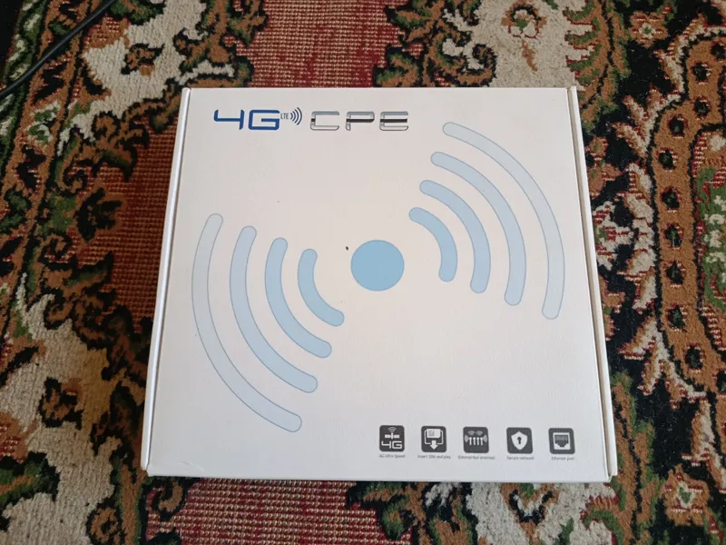 4G CPE vayfay judayam tez internet