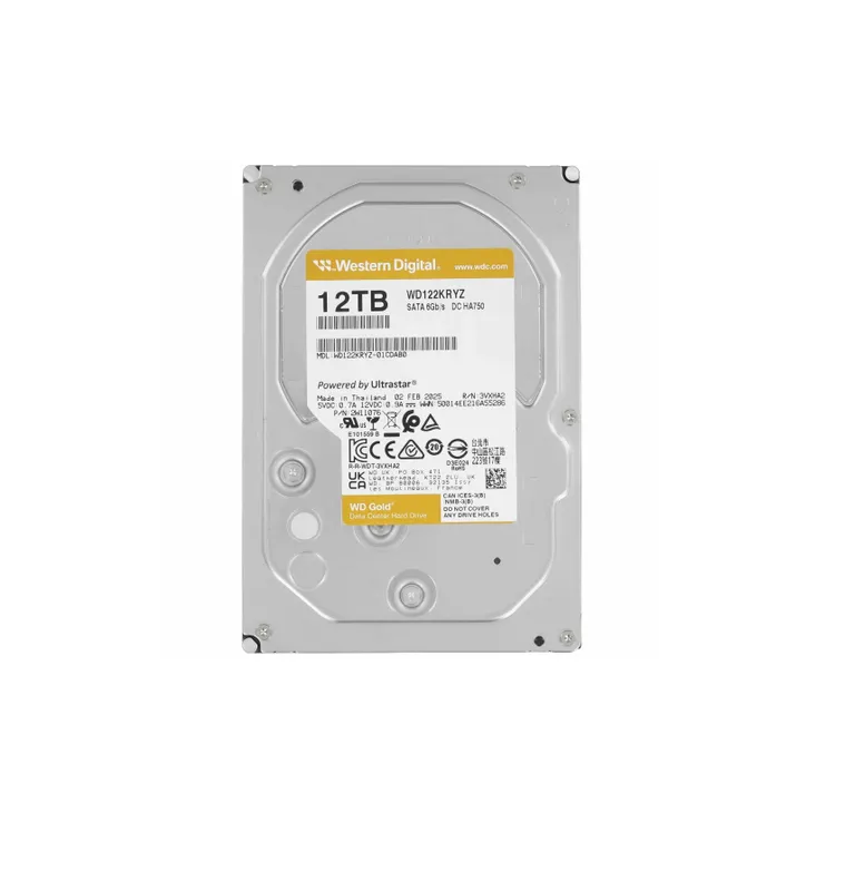 | Жесткий диск HDD 12TB WD Gold WD122KRYZ SATA III 7200rpm 2 | Жесткий диск HDD 12TB WD Gold WD122KRYZ SATA III 7200rpm 2