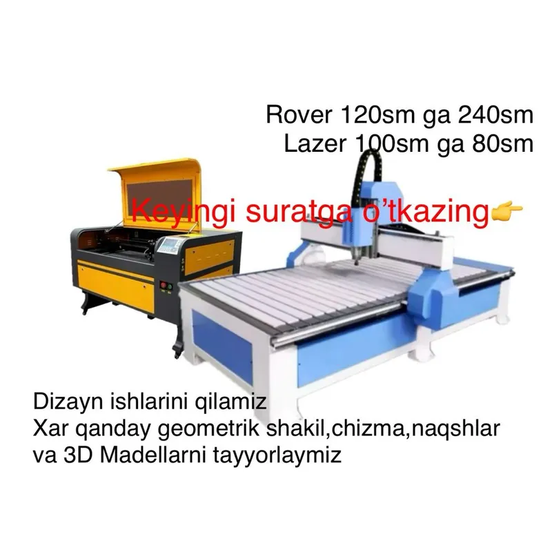 Lazer Rover usluga xizmati va dizayn xizmati (mdf kesish oyish cnc sns