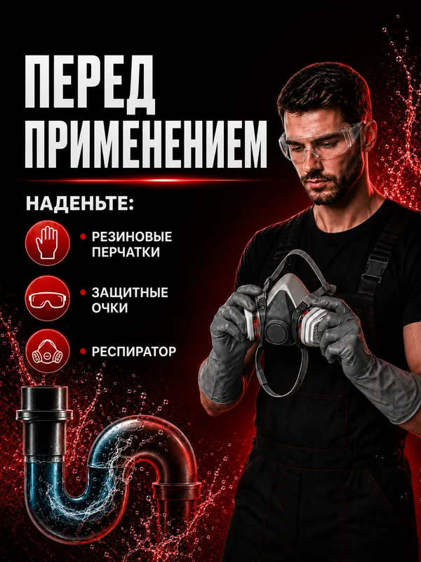 Антизасор каустическая сода 99% 250г 500г 1кг — фото 3