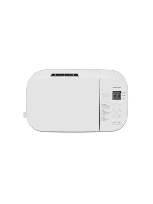 Хлебопечка Panasonic SD-B2510WTS 550Вт, 21 программа, макс. вес 1.1–1.25 кг, форма прямоугольник — фото 4