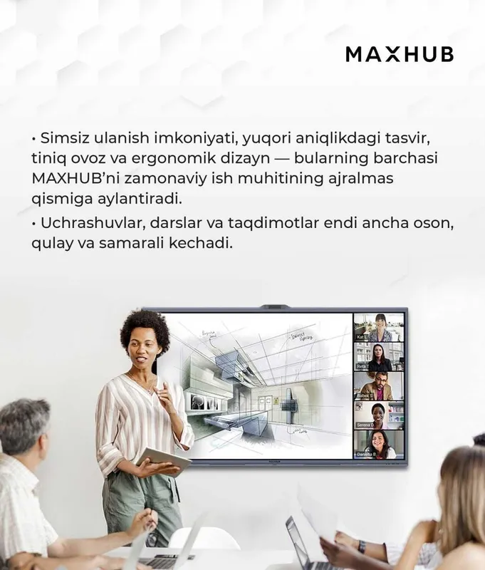 MAXHUB U6540 — Интерактивная панель 65" — фото 5