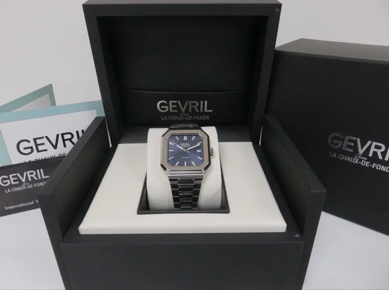 Швейцарские механические часы Gevril Grand Concourse, лимитка 500 штук 1