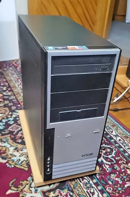 Комплет: компьютер (dual core / 4 / 410) + монитор + клава + мышь
