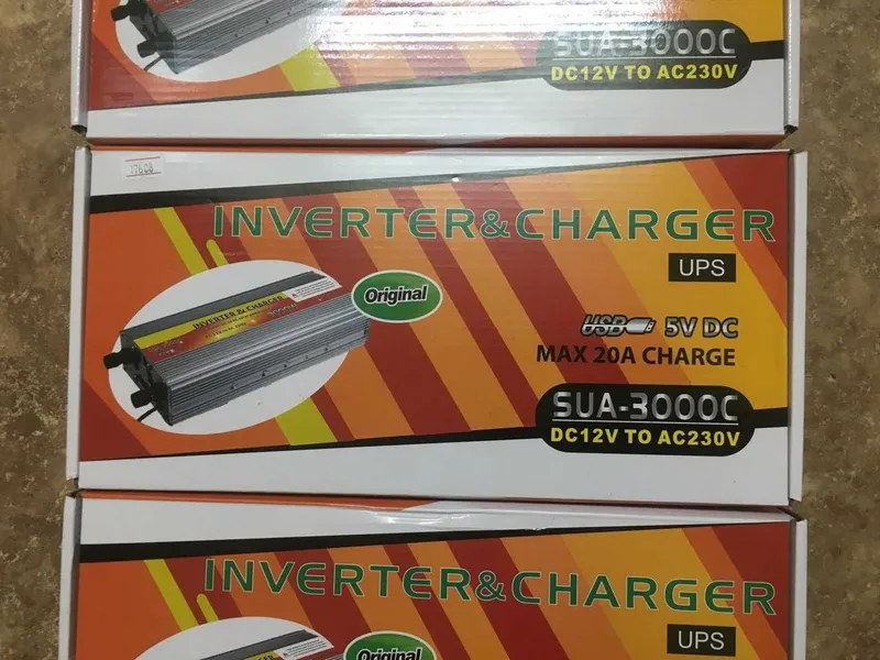 Инвертор 3kVa 12v-220v с функцией заряда аккумулятора — фото 1