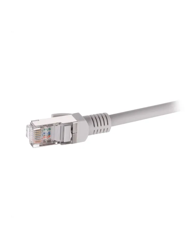 Сетевой кабель 2E CAT 5e FTP, экранированный, 3 м, RJ-45, серый 2