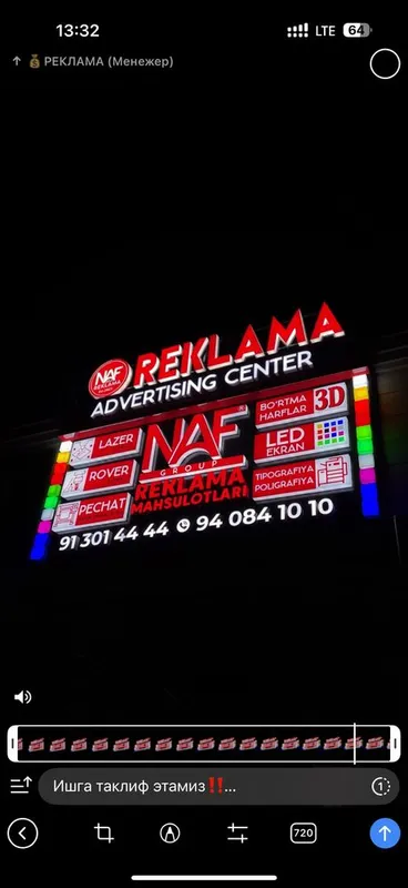 barcha turdagi reklama xizmatlari bir joyda! 5