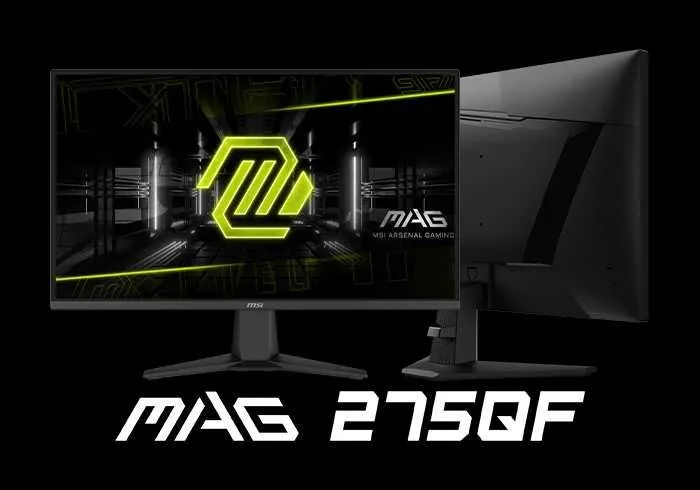 MSI MAG 275QF E21 / 27″ / 210Hz / 2K / IPS / 0.5ms / HDR 400 — фото 1