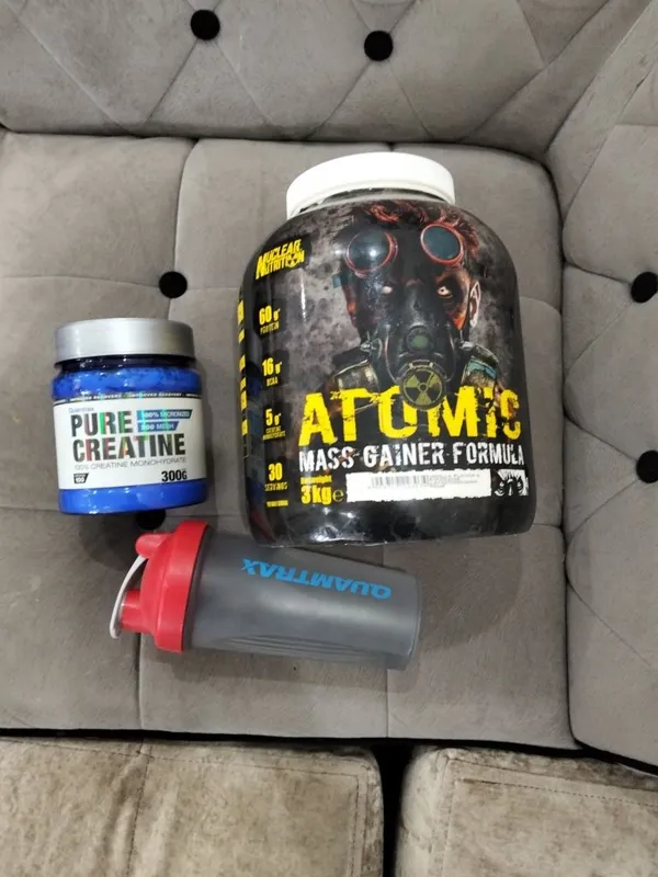 Massa Gainer 3kg Creatine 300g