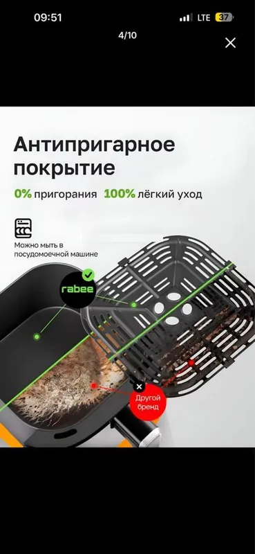 Аэрогриль почти новая пользовалась всего два раза 4
