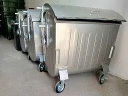 Металлический контейнер 1100 л 2