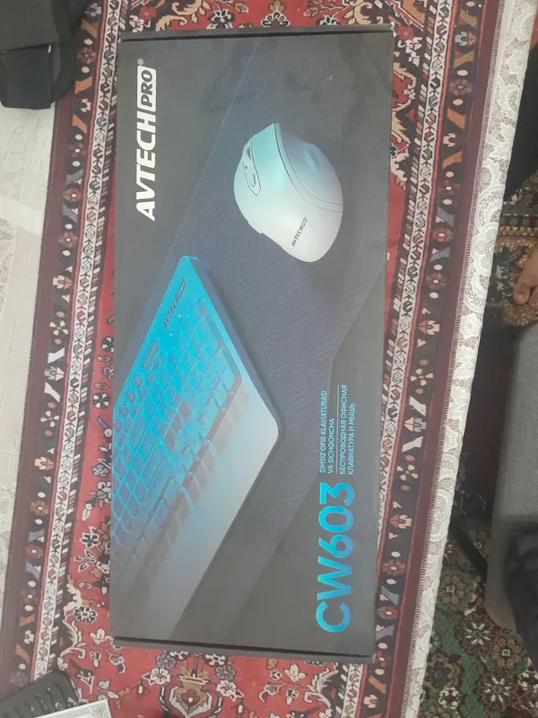 AVTECH PRO CW603 klaviatura + sichqoncha. 2