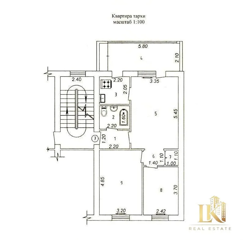 Продаётся 3-комнатная квартира, 68 м², кирпичный дом Продаётся 3-комнатная квартира, 68 м², кирпичный дом