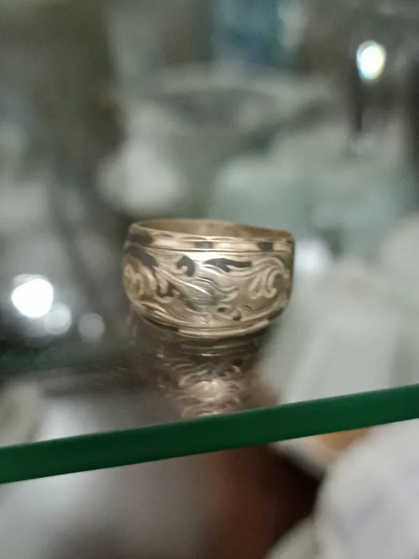 только серебряное