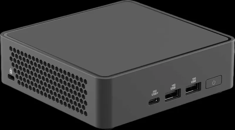 Мини Пк Mini Pc Asus Nuc 15 Pro Core 3 100U 16Gb DDR5 500Gb SSD — фото 2