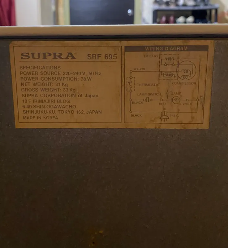 Холодильник мини Supra — фото 2