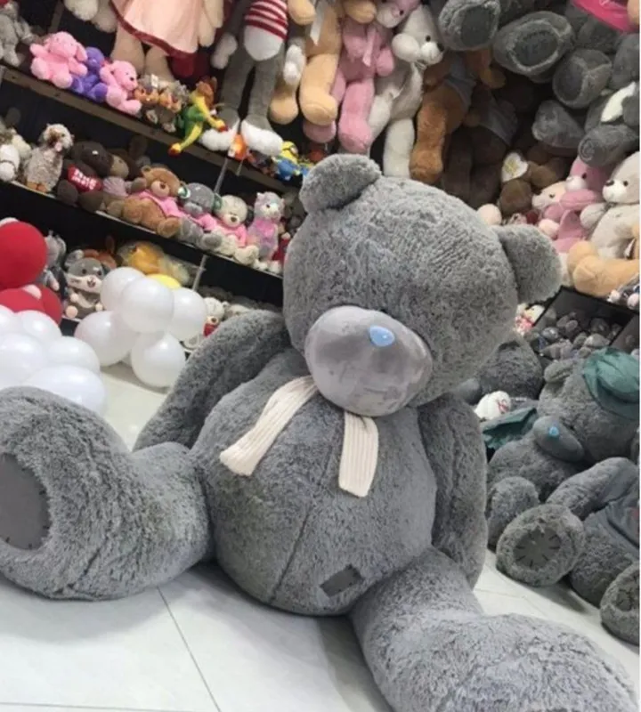 Oq ayiq teddy (170sm) 2 Oq ayiq teddy (170sm) 2