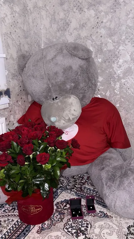 Teddy ayiq sotiladi xolati yangi bo’yi 2 metr Teddy ayiq sotiladi xolati yangi bo’yi 2 metr