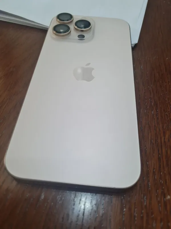 iPhone 16 Pro Max, 256 GB, Desert Titanium, Battery Capacity 100%