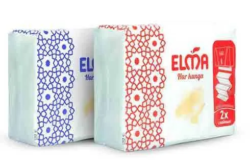 Elma Z dispenser salfetkalari, 200 dona, Салфетки диспенсер