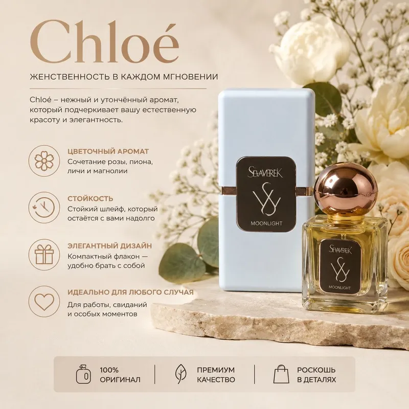 Chloé — нежный и элегантный аромат