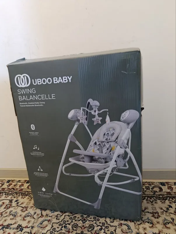 Электрокачеля-шезлонг Uboo Baby Swing Balancelle. — фото 1