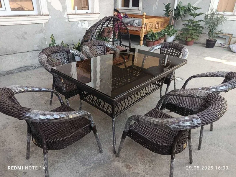 Azizbek nomli sexdan RATAN stol stullar — фото 1