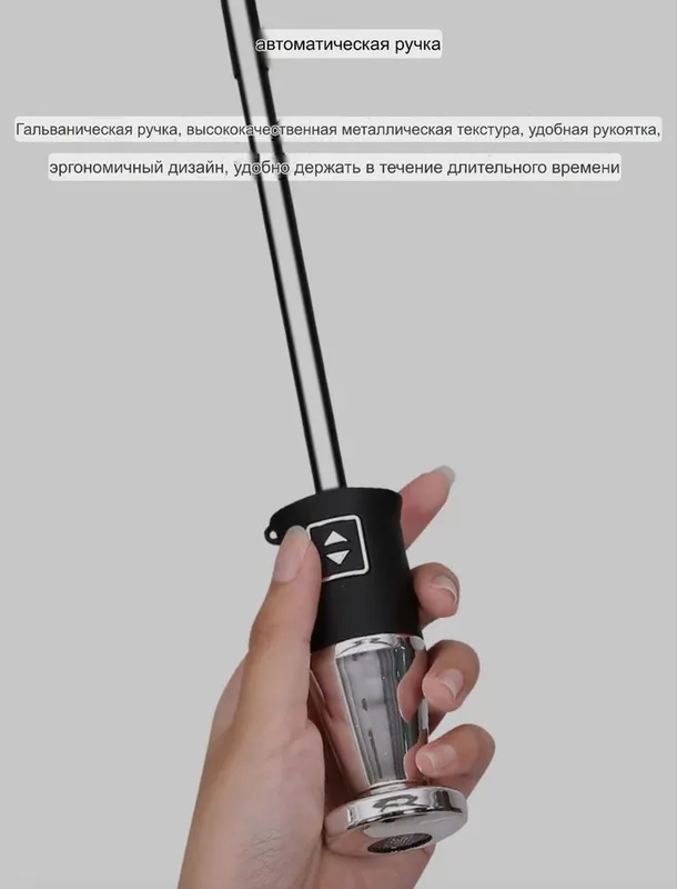 Стильный зонт с автоматическим механизмом бренда BYD — фото 3