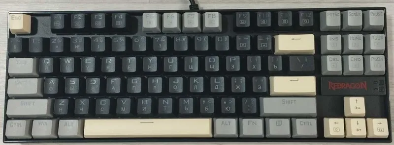 Проводная клавиатура Redragon KUMARA-Легенда Игровых клубов RU/EN — фото 5