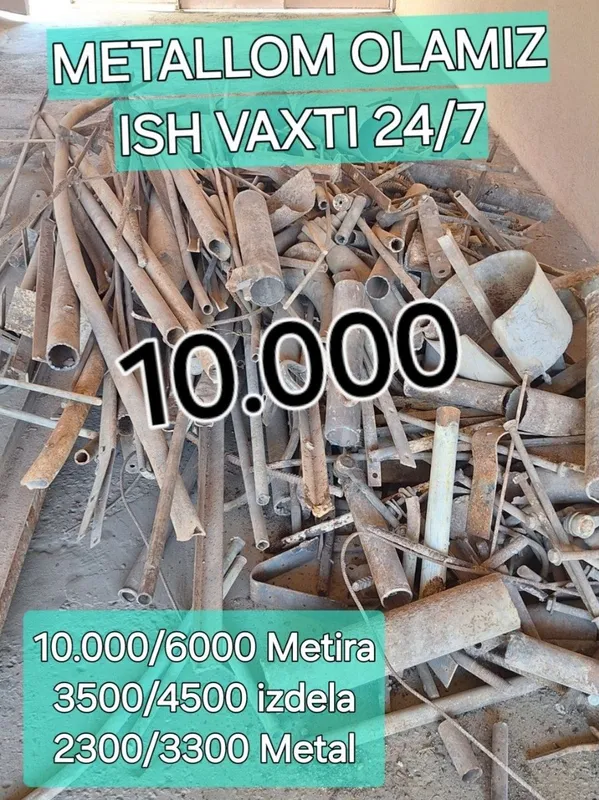 Металлом самовывоз Металлолом оламиз Metallom metalom metalalom temir