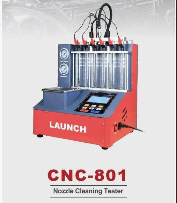 Инжектор аппарат для очистки форсунки CNC-801 LAUNCH Инжектор аппарат для очистки форсунки CNC-801 LAUNCH