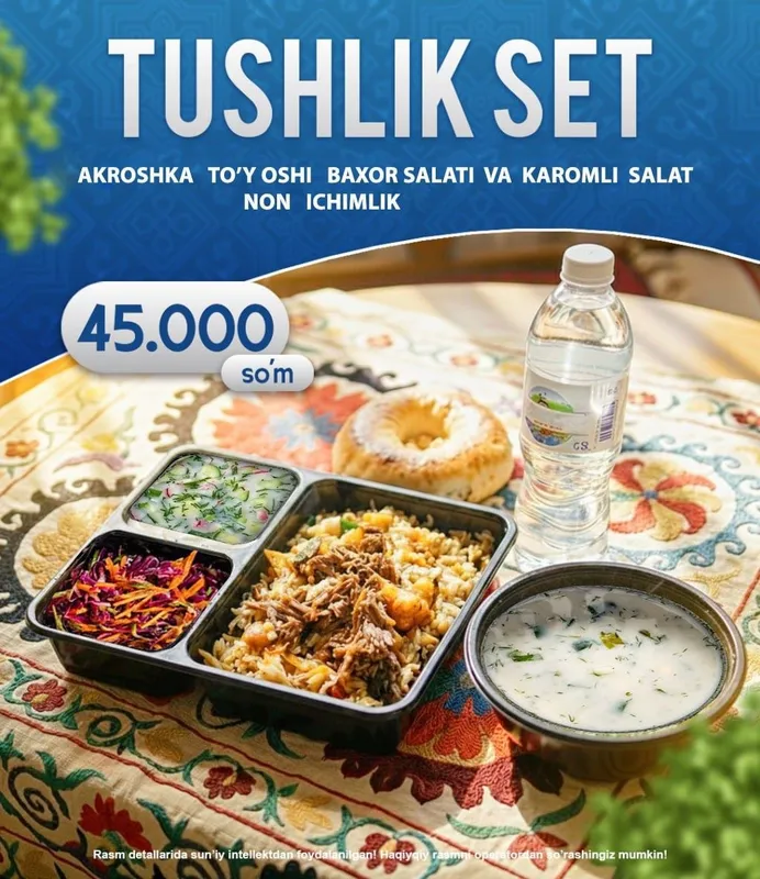 Mazali Kompleks tushlik