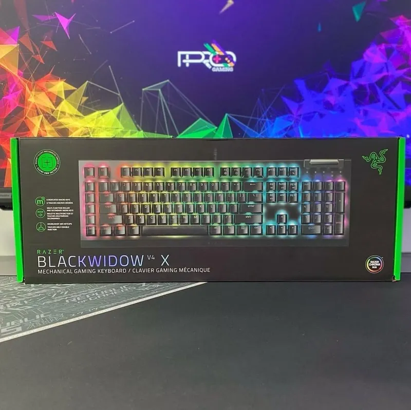 Razer Blackwidow V4 X Yellow Свитчи Механическая Клавиатура СКИДКА