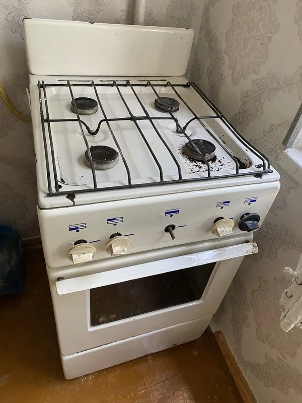 Газ плита рабочим состоянии