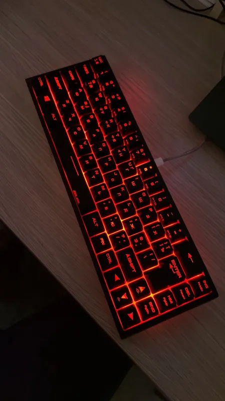 Клавиатура проводная 2E GAMING KG345 RGB 68key USB — фото 3