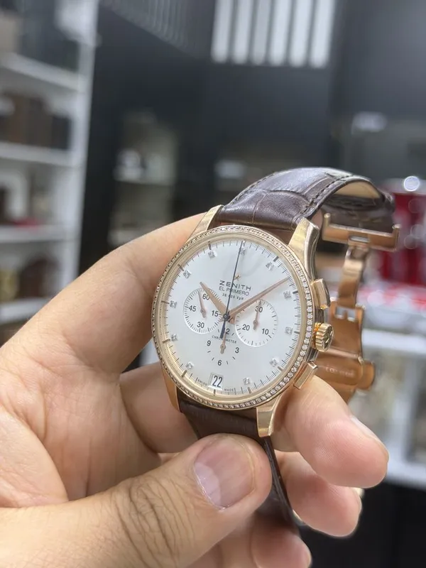 Легендарные Золотые часы Zenith El Primero 1