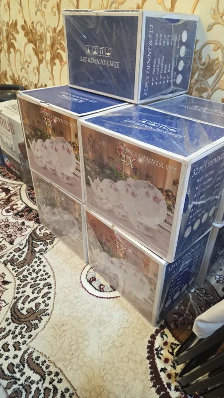 32 peredmetli 6 kishilik TORIX idishlari sotiladi. — фото 1