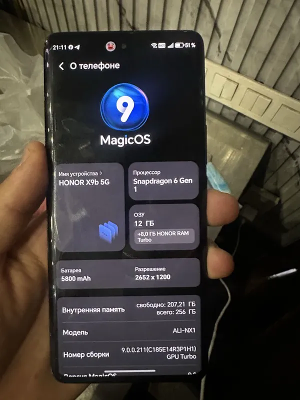 Honor x9b sotiladi: 2