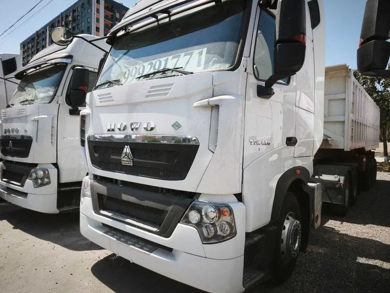 Howo T7H Заводской метан (CNG) 6х4 2026 тягач янги тайёр 6