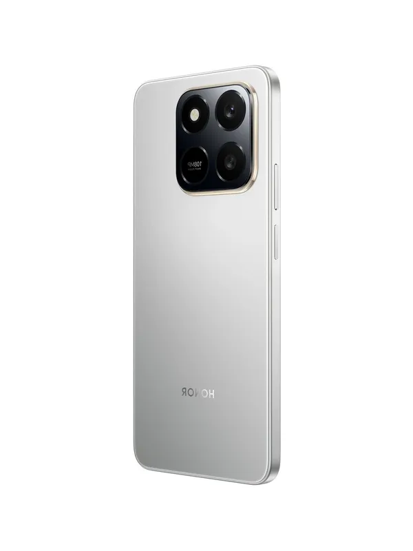 Смартфон HONOR X7d, 2 SIM, NFC, 8GB/256GB, камера 108 Мп, аккумулятор 6500 мАч, серый — фото 4