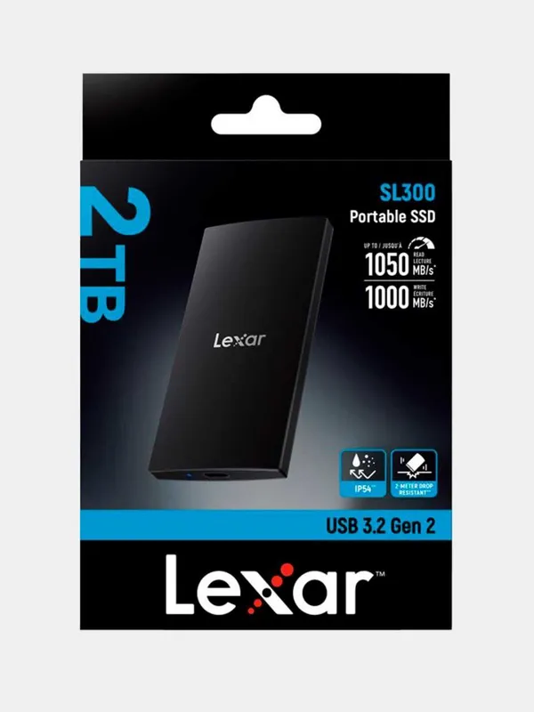 SSD Lexar SL300 Hard Внешний диск до 2TB
