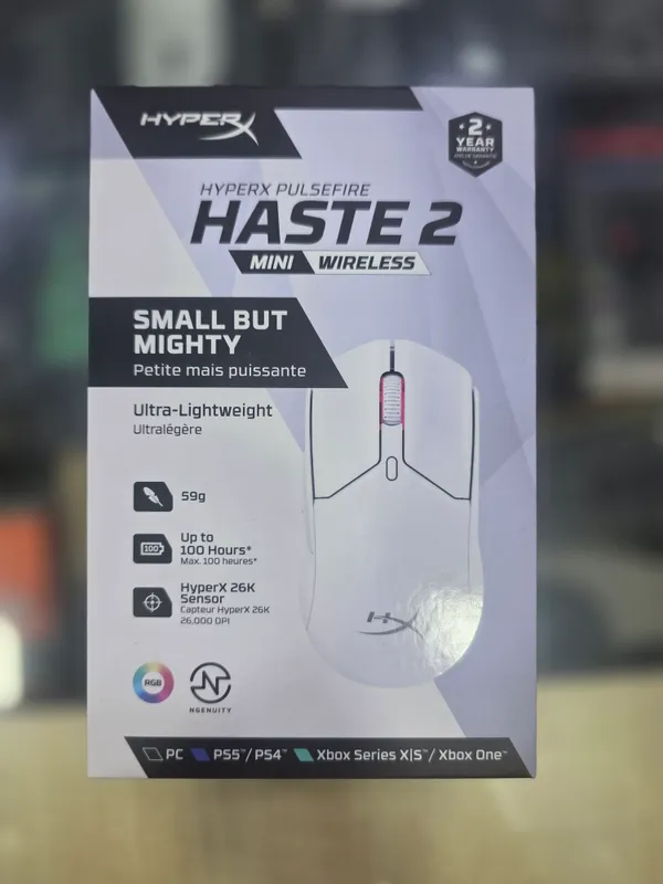 HyperX Pulsefire Haste 2 Mini Wireless 1 HyperX Pulsefire Haste 2 Mini Wireless 1