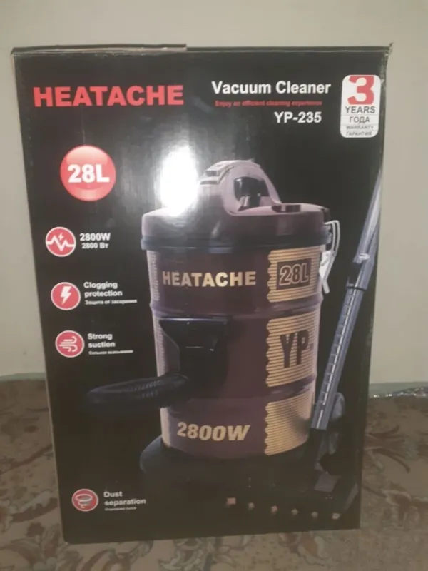 Продаётся промышленный пылесос Heatache 28 л, 2800 Вт, новый Продаётся промышленный пылесос Heatache 28 л, 2800 Вт, новый