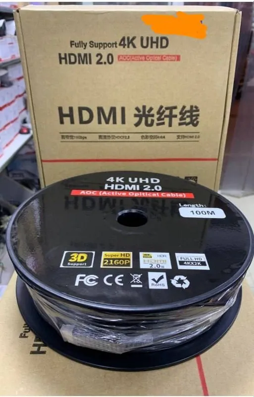 Hdmi 100m optical kabel cable Hdmi 100m optical kabel cable