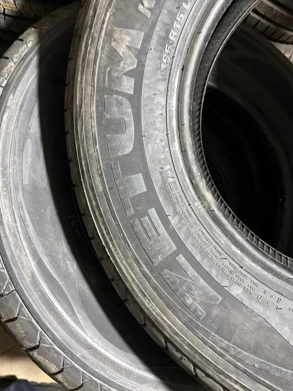 KUMHO ZETUM made in KOREA 195R15C orginal — фото 1