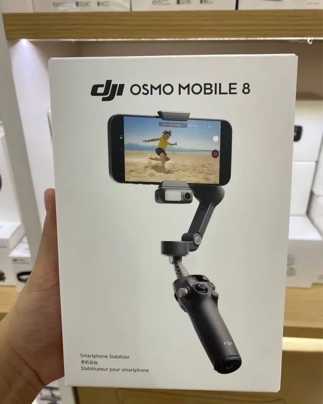 DJI Osmo Mobile 8 AI - Стабилизатор для телефона DJI Osmo Mobile 8 AI - Стабилизатор для телефона